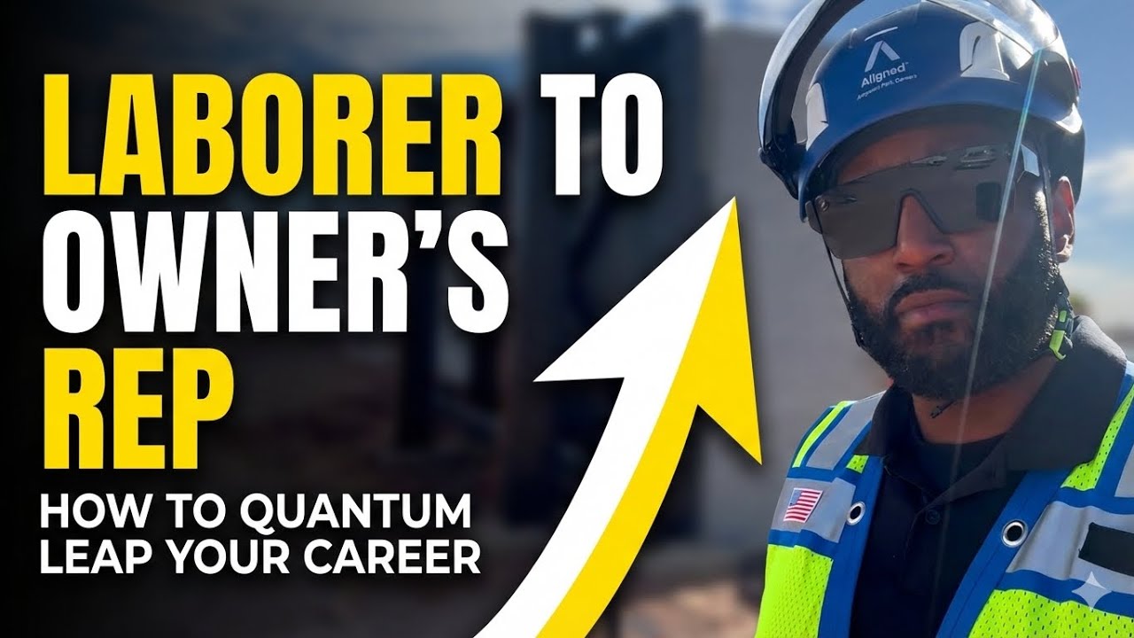 From Laborer to Owner’s Rep: How to "Quantum Leap" Your Career