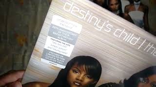 destiny's child 2 LP vinyls of the writing's on the wall unboxing