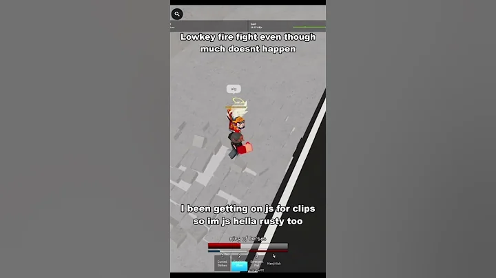 epic fight jujutsu shenanigans #jjk #jjs #jujutsushenanigans #jujutsukaisen #roblox #combo