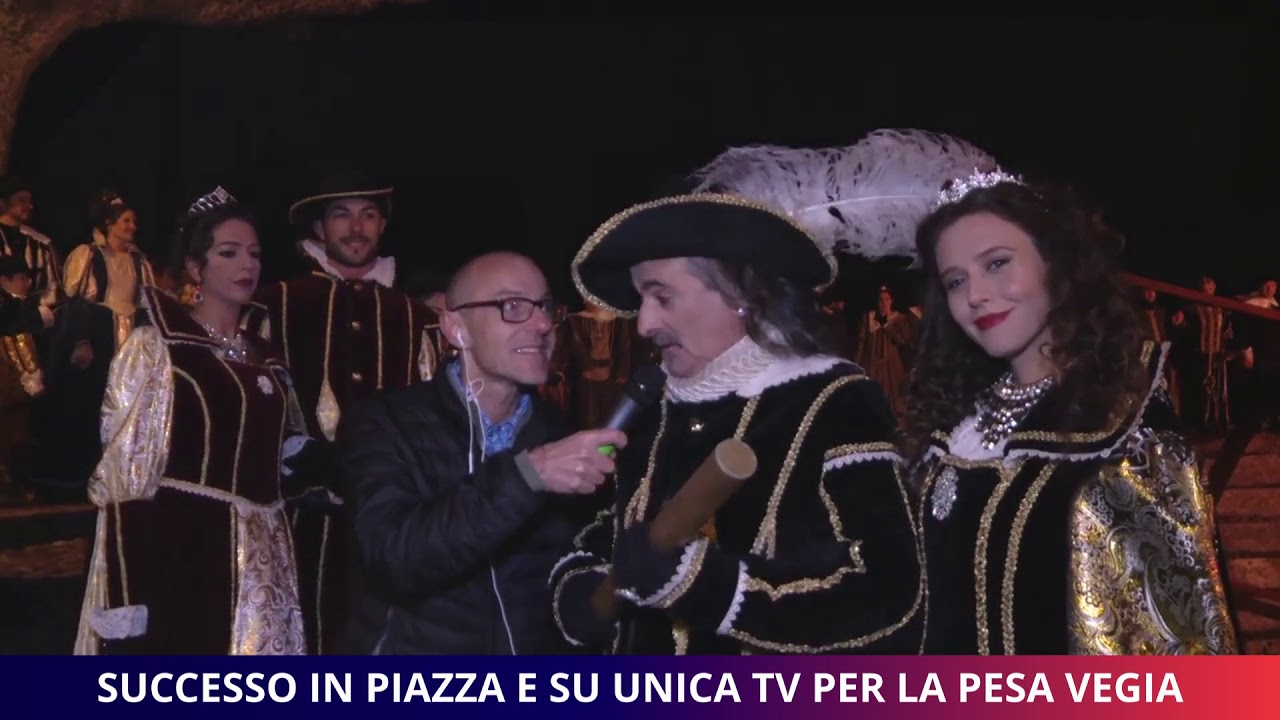 Successo in piazza e su Unica TV per la Pesa Vegia