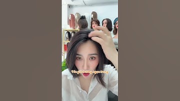 Mái che hói/ che bạc mức độ ít - TÓC GIẢ BÌNH DƯƠNG