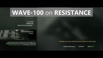 MW3 WAVE-100 on RESISTANCE with Praachi!