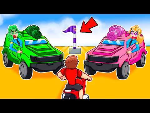 GTA 5 Race But With 2 CRAZY FAN GIRL Sabotagers...