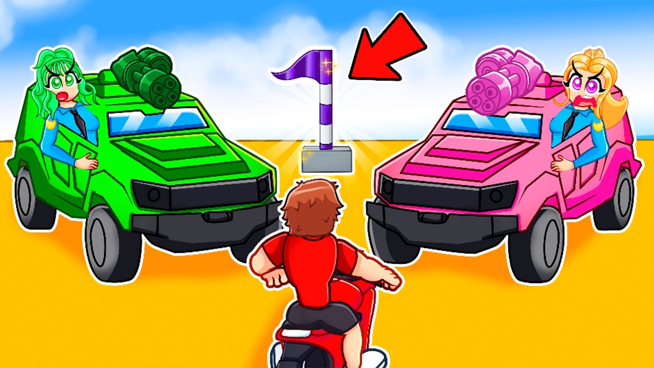 Гонка в GTA 5, но с двумя сумасшедшими фанатками-саботажницами...