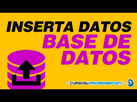 Inserting Data into Databases: Tutorial