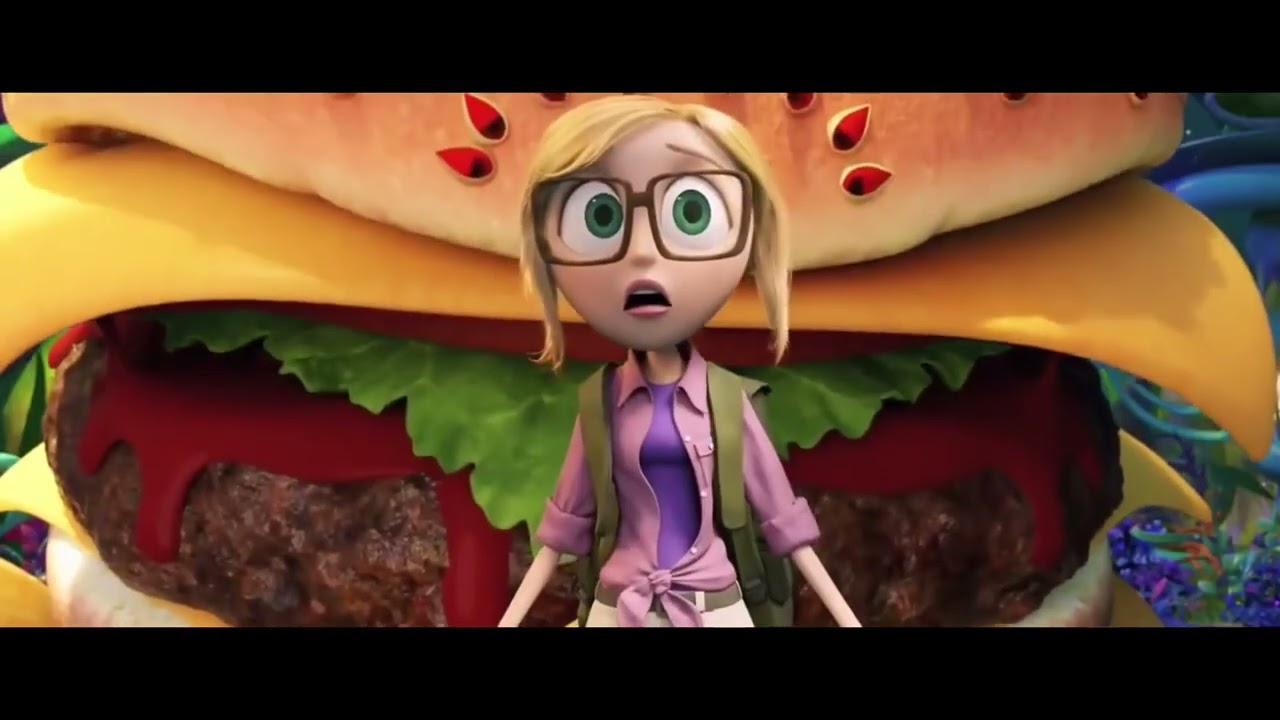 Cheespider Roars In Cloudy With aChance Of Meatballs 2 (2013)