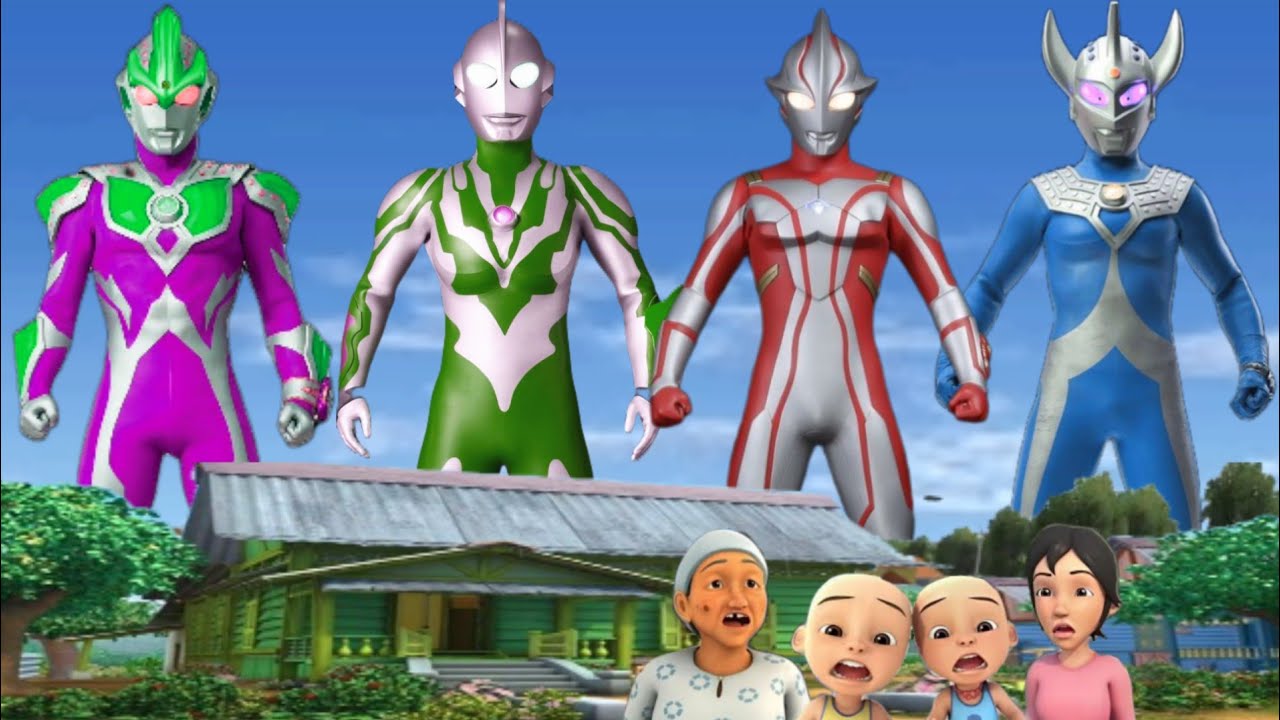 ULTRAMAN RIBUT UPIN IPIN, ULTRAMAN MEBIUS, ULTRAMAN GINGA, ULTRAMAN TARO, ULTRAMAN ZERO & DARKNESS