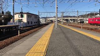 国府駅に入線！特急 豊橋行き