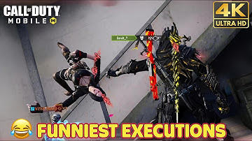 All FUNNY EXECUTIONS IN COD MOBILE
