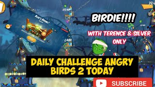 Daily Challenge Angry Birds 2 Today.!!🥳Birdie🥳!!(no gems used) June 8 4-5-6 with bubbles screenshot 3