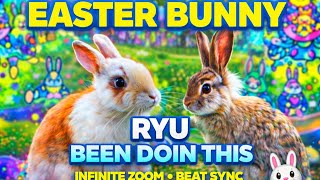 Ryu – Been Doin This | Easter Bunny Visualizer (Beat Sync Infinite Zoom)