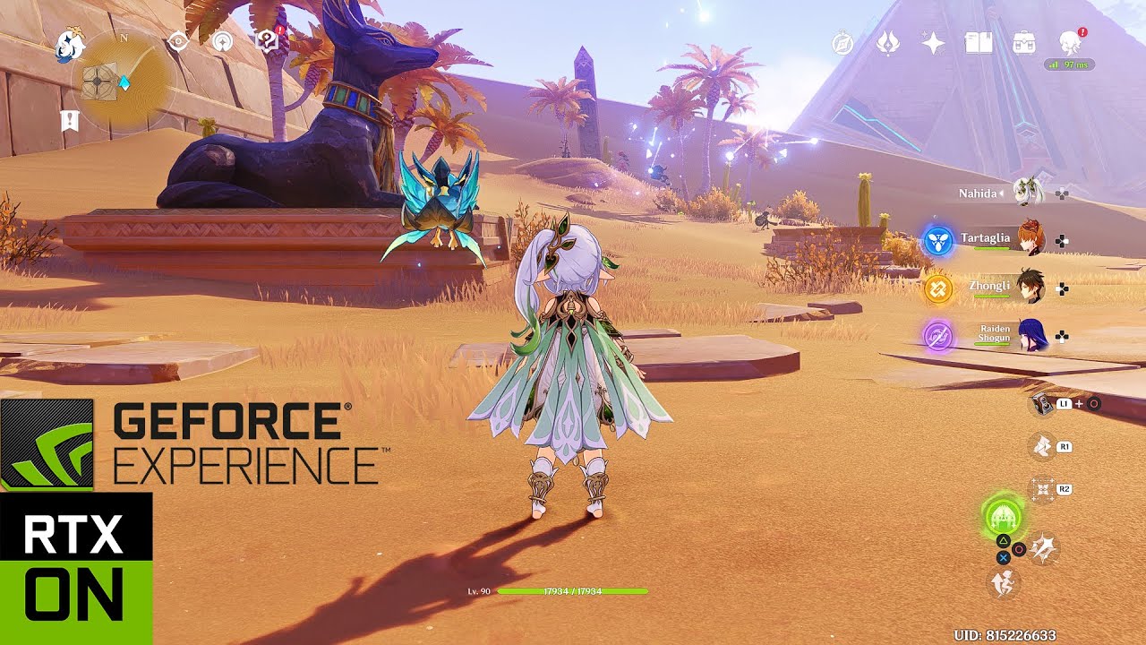 Preset Game Filter NVIDIA EXPERIENCE Gambar Jernih Tidak Akan Sakit