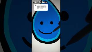 Drawing Tear drop in the Infinite Art Gallery on ipad  #art #digitalart  #shorts #bfdi