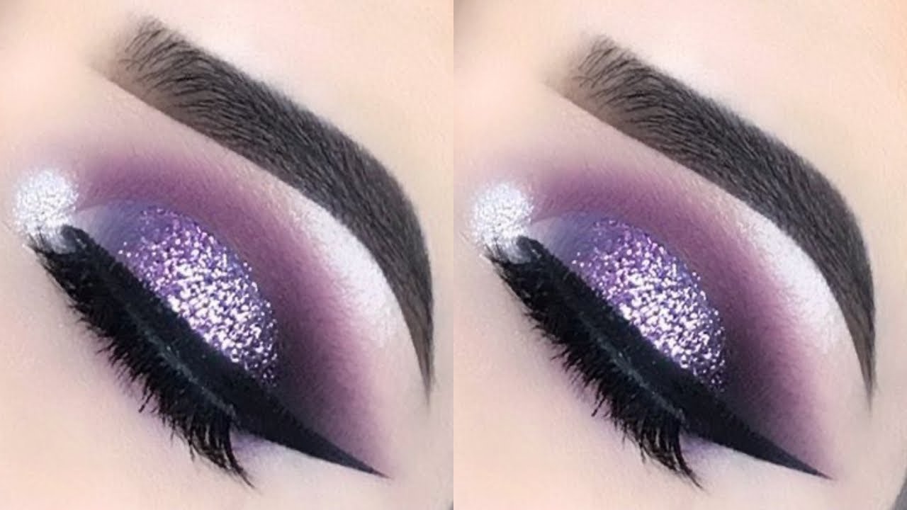 Quick drugstore purple eyes makeup tutorial purple brown eyes makeup bridal makeup simple look