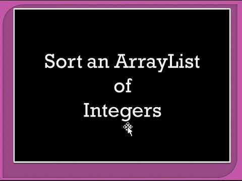 What  is java sorting arraylist? (Tagalog)