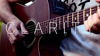 Video thumbnail of "(Zedd ft. Foxes) Clarity - Fingerstyle Guitar Cover (with TABS)"