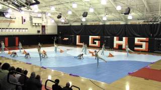 LGHS Color Guard Performance -  Mar 28 2014