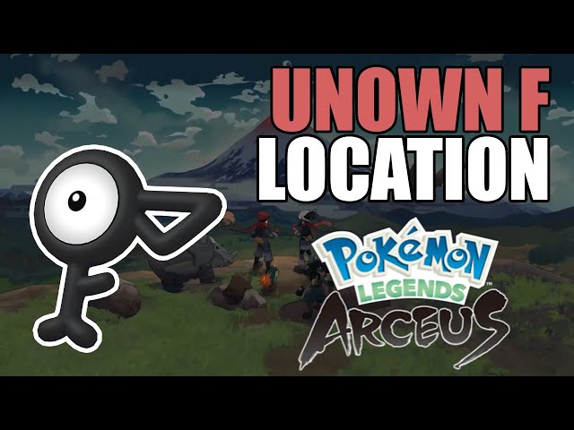 Pokemon Legends: Arceus Player Completes Collection of Shiny Unown