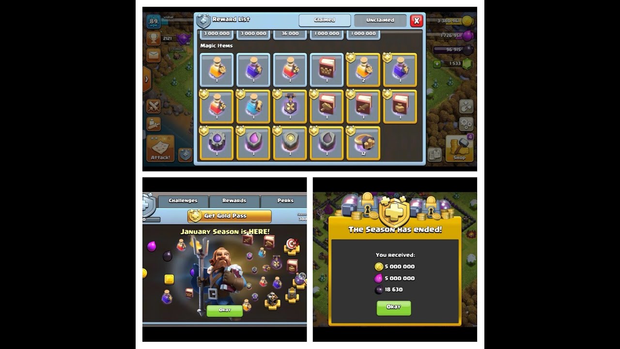 Clash of Clans 2021 update , Coc new update, 