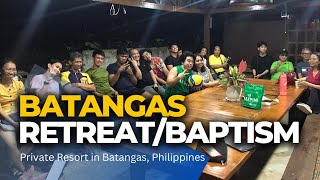 Batangas Private Resort I EBC Retreat and Baptism #batangas #privateresort
