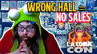 Artist Alley FLOPPED at LA Comic Con… West Hall Saved Me | Artist Alley Vlog 2025