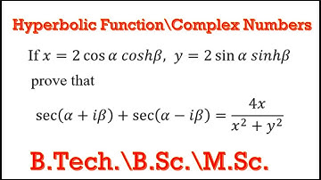Problems on Hyperbolic Functions | Higher Engineering Mathematics | Hindi