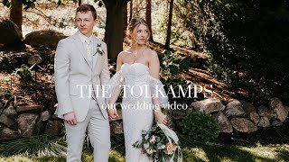 OUR WEDDING VIDEO by Carly Tolkamp 900 views 10 months ago 3 minutes, 32 seconds