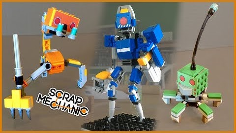 Bots Made of Lego! & More Amazing stuff on r/ScrapMechanic