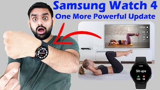 Samsung Galaxy Watch 4 New Update in OneUi 5 | Connect To Samsung Galaxy Watch4 | Health Workout |