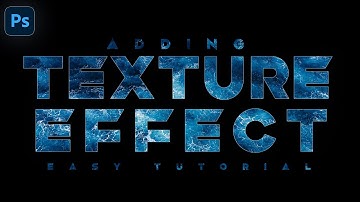 Adding Texture to Text in Adobe Photoshop: Easy Tutorial #photoshop