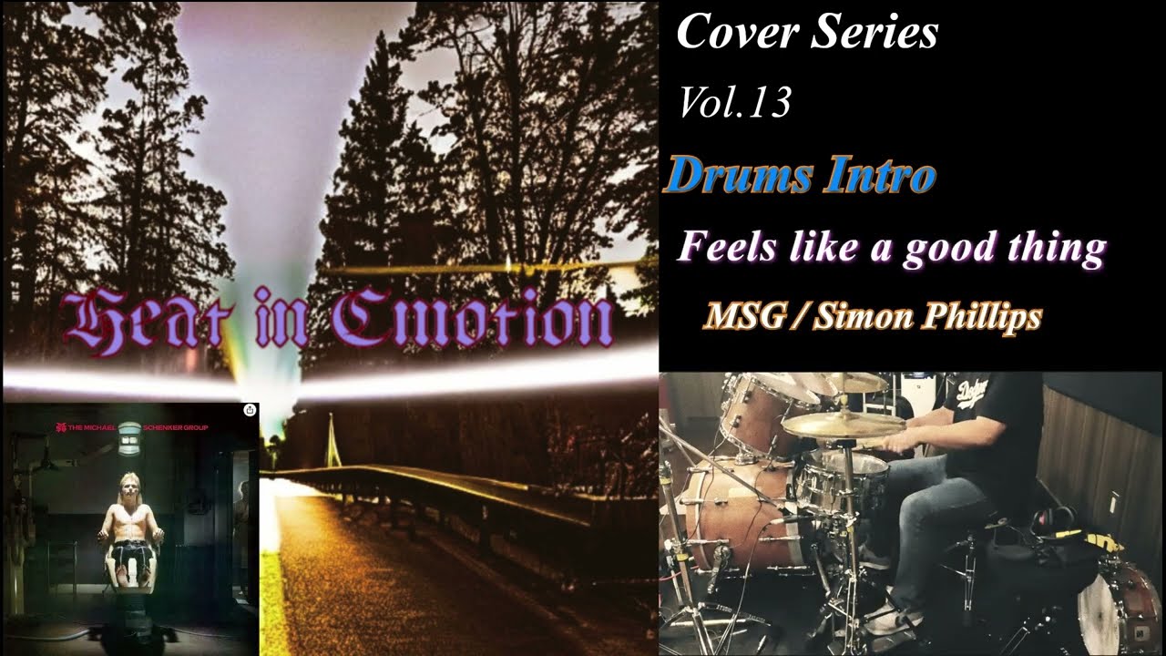 Drums Intro - Legendary Hardrocks (Cozy Powell, Simon Phillips, John Bonham)【Cover series Vol.13】