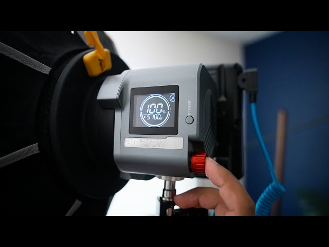 Aputure Amaran 60x - Easy to Use, V Mount Power - YouTube
