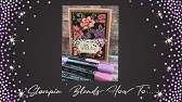 Crayon Resist Technique | Stampin' Up! | Rubber Stamping - YouTube