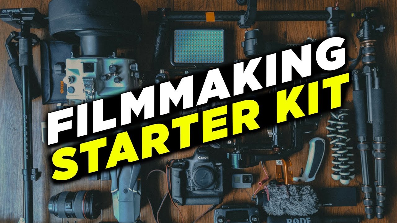 Movie making equipment for beginners