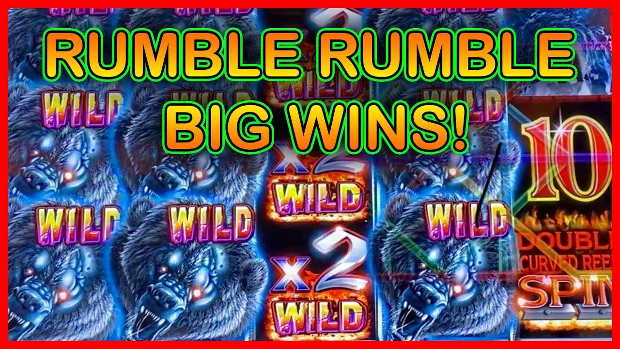 SHOCKING!! AINSWORTH SLOT MACHINE THAT PAYS! ★ RUMBLE RUMBLE BEAR ...