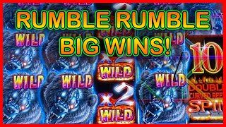 SHOCKING!! AINSWORTH SLOT MACHINE THAT PAYS! ★ RUMBLE RUMBLE BEAR ➜ BONUSES & LIVE SLOT PLAY