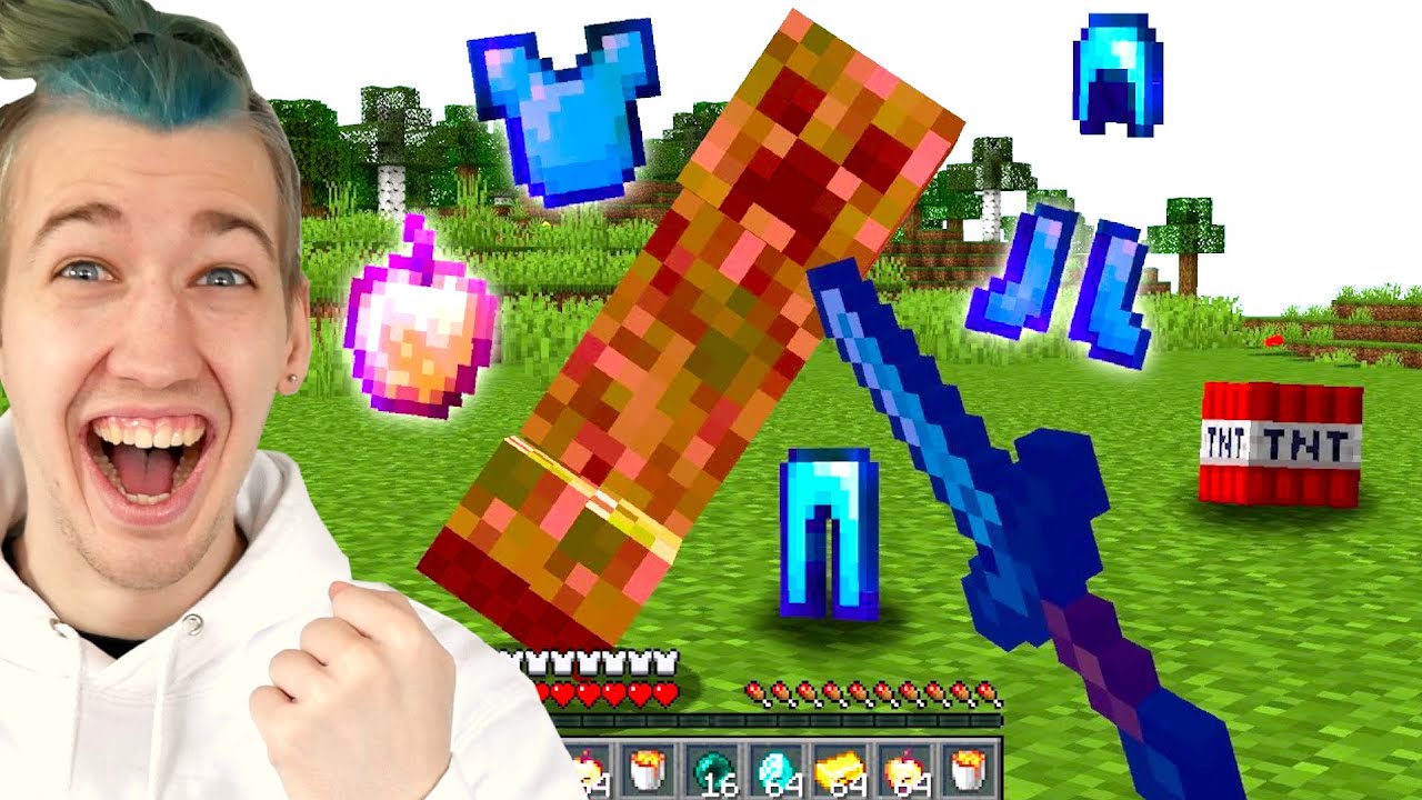 Minecraft, Ale MOBY DAJĄ NAJLEPSZE ITEMY!