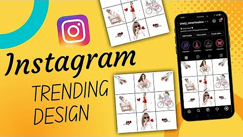 How to make an INSTAGRAM PUZZLE feed Layout - FREE, fun and easy!!