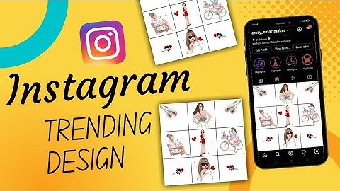 How to make an INSTAGRAM PUZZLE feed Layout - FREE, fun and easy!!