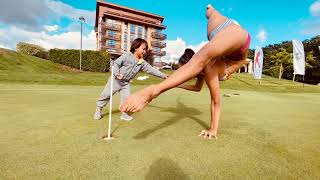 Golf Contortion Fun