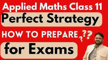 Best Strategy | Revision for class 11 | Applied maths class 11 | Gaur Classes