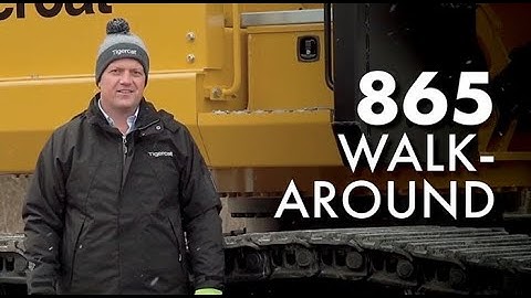 Tigercat 865 Logger Walk-around