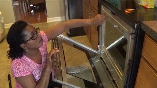 Removing & Cleaning Your Oven Glass Door