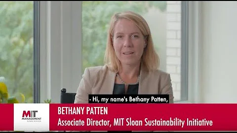 MIT Sloan: Sustainability Certificate