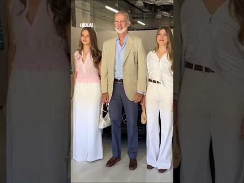 El Rey Felipe VI y sus hijas, la princesa Leonor y la infanta Sofía, disfrutan con la Fórmula1 en Madrid
