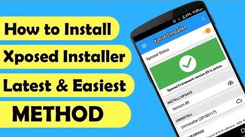 How to install xposed framework on any android device with very easiest and latest method || A K ||