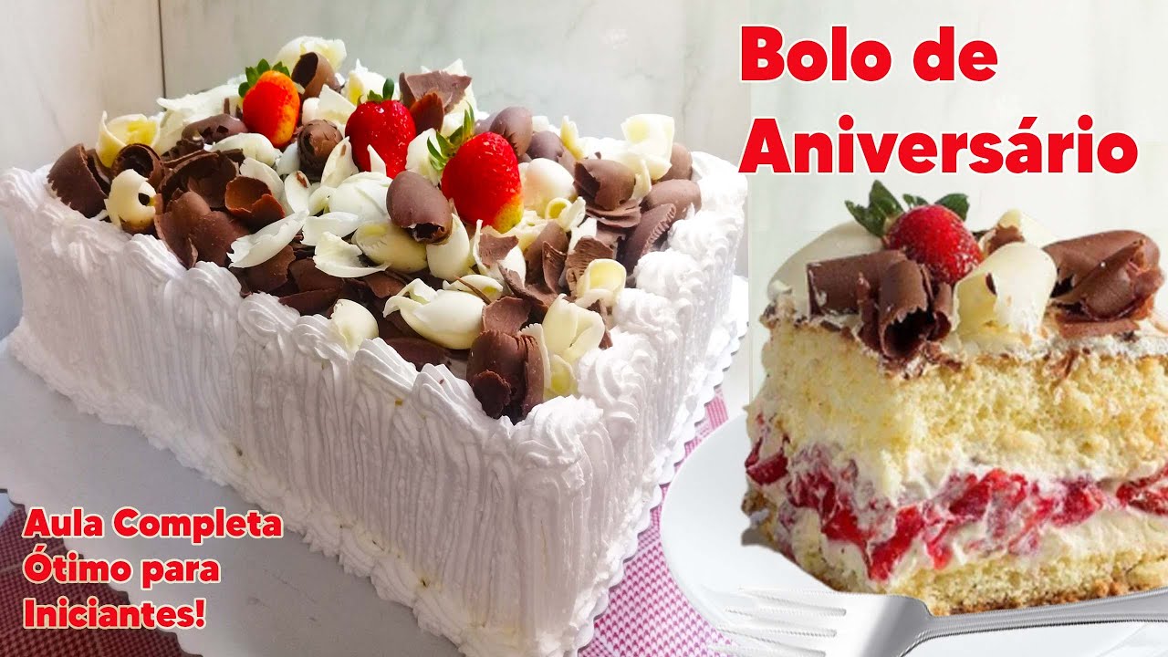 8 opções deliciosas de bolo de aniversário para adultos e crianças