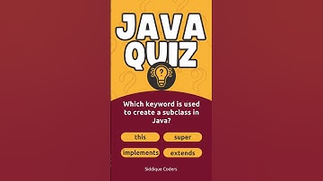Java Quiz Daily 12 : Test Your Java Skills!