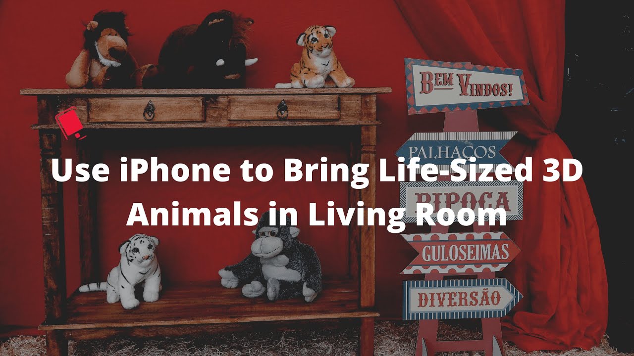 How to Use Your iPhone to Bring Life-Sized 3D Animals In Your