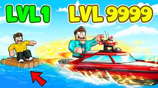 UNLOCKING THE WORLD MOST FASTEST BOAT IN ROBLOX !! screenshot 5